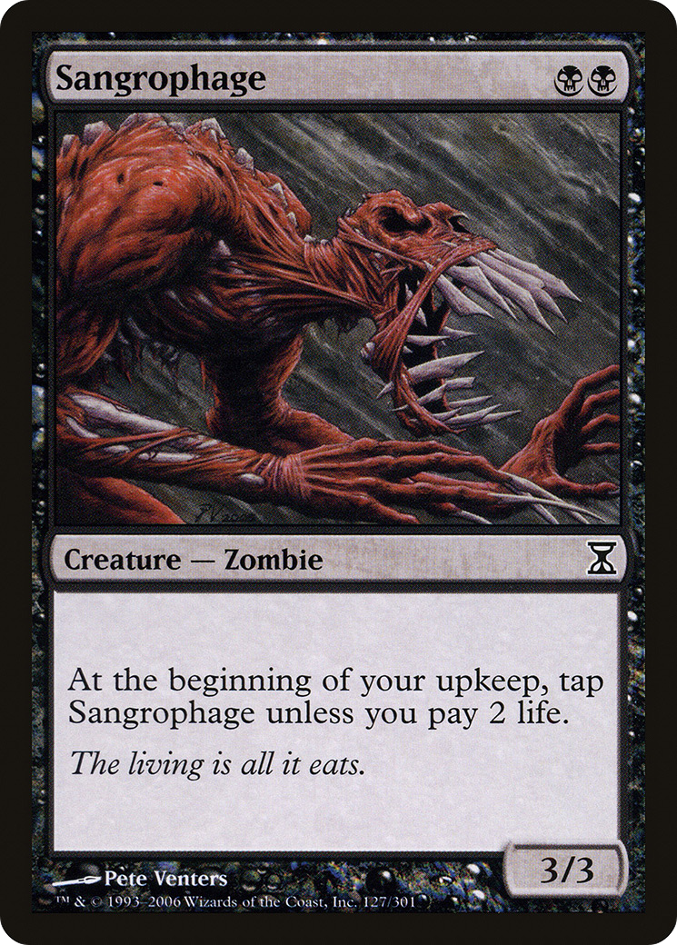 Sangrophage [Time Spiral] Foil