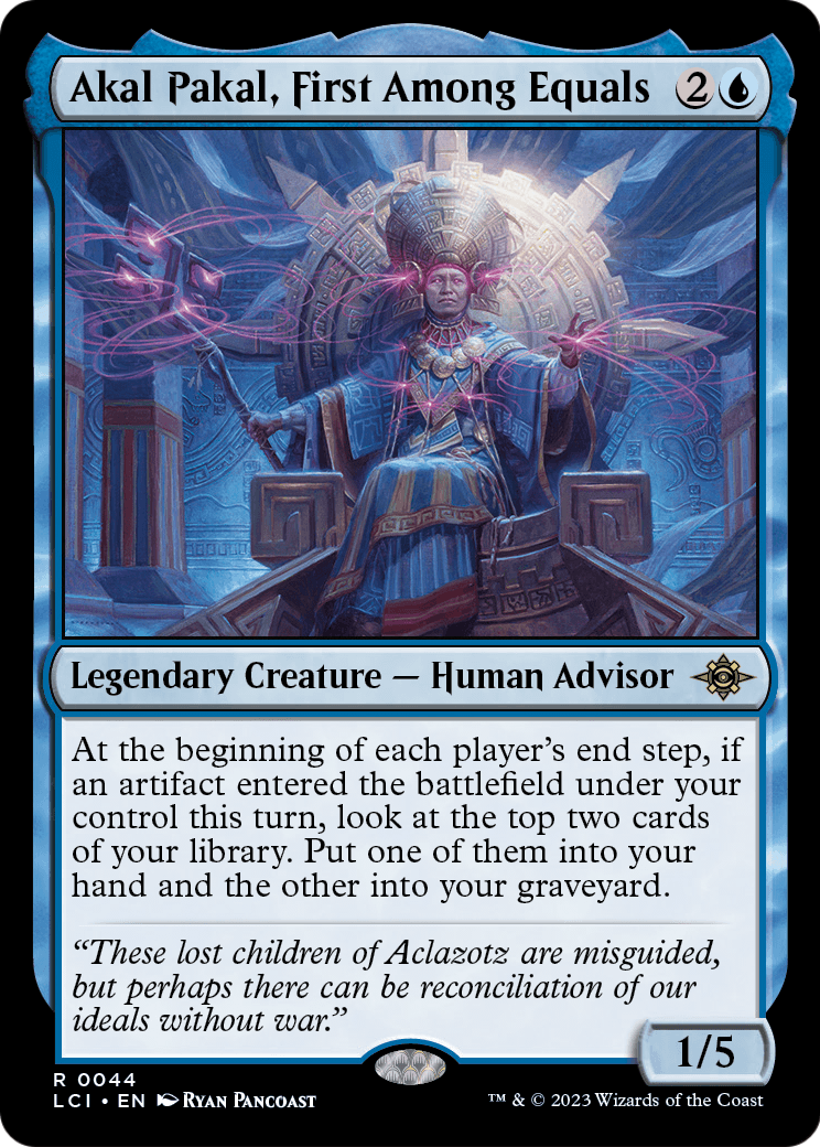 Akal Pakal, First Among Equals [The Lost Caverns of Ixalan] Foil
