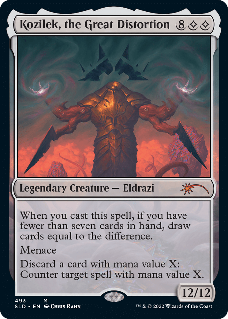 Kozilek, the Great Distortion [Secret Lair Drop Series] Foil