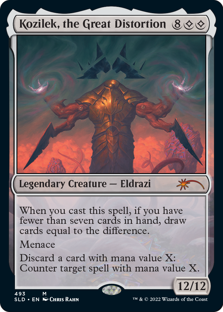 Kozilek, the Great Distortion [Secret Lair Drop Series] Foil