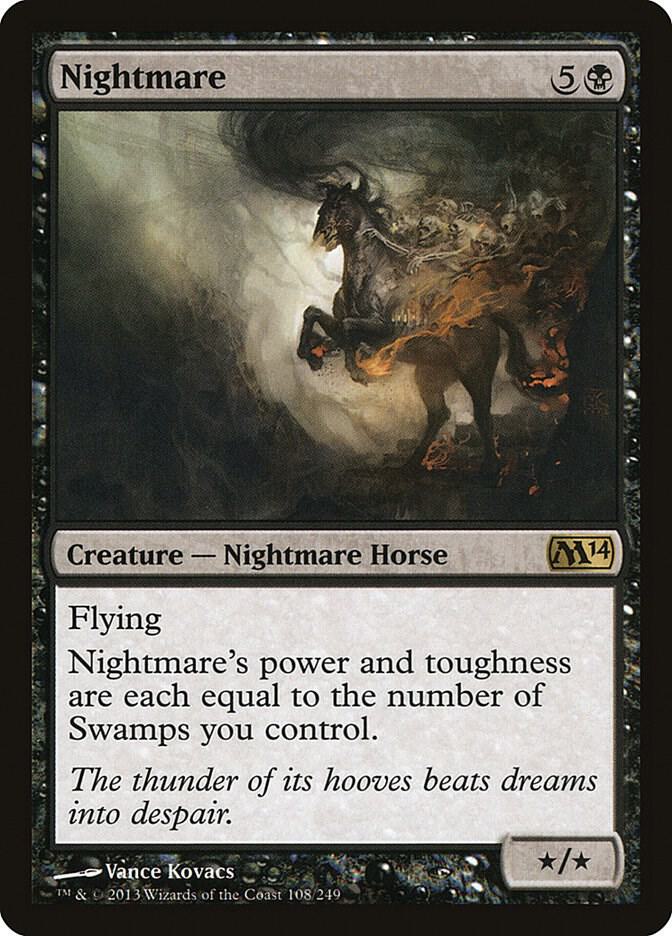 Nightmare 108/249 (Magic 2014 (M14)) 