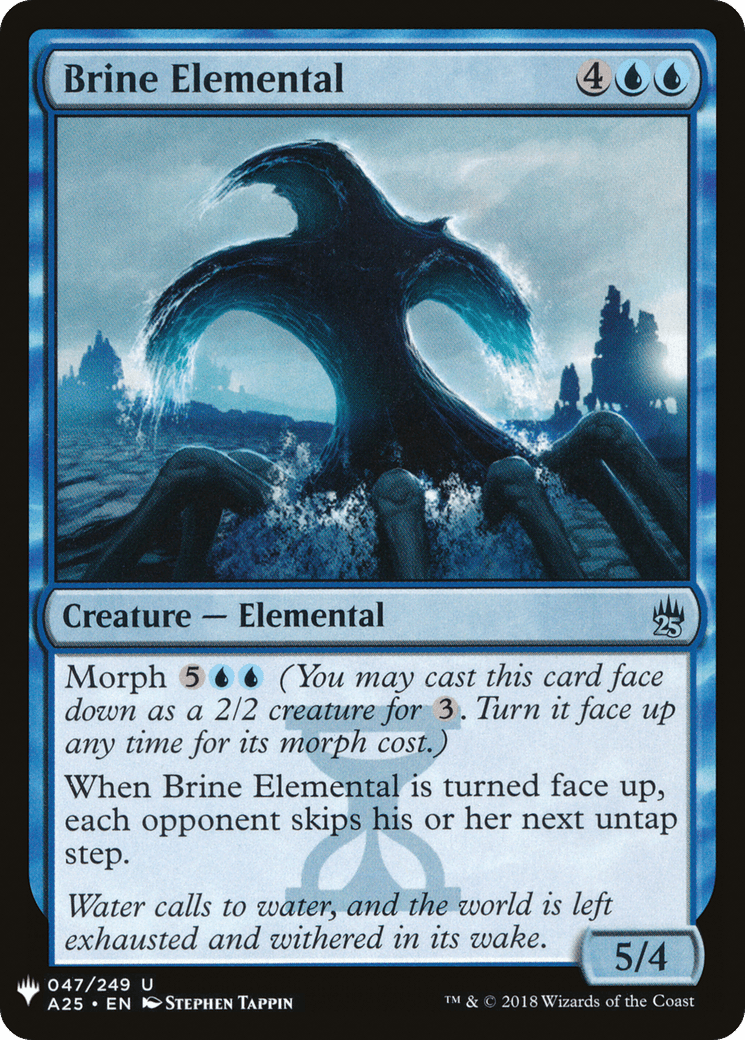 Brine Elemental |  (A25-47) [The List]