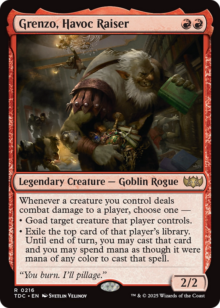 Grenzo, Havoc Raiser (216) [Commander: Tarkir: Dragonstorm]