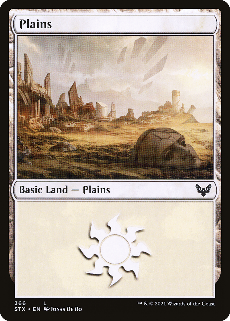 Plains (366) [Strixhaven: School of Mages] Foil