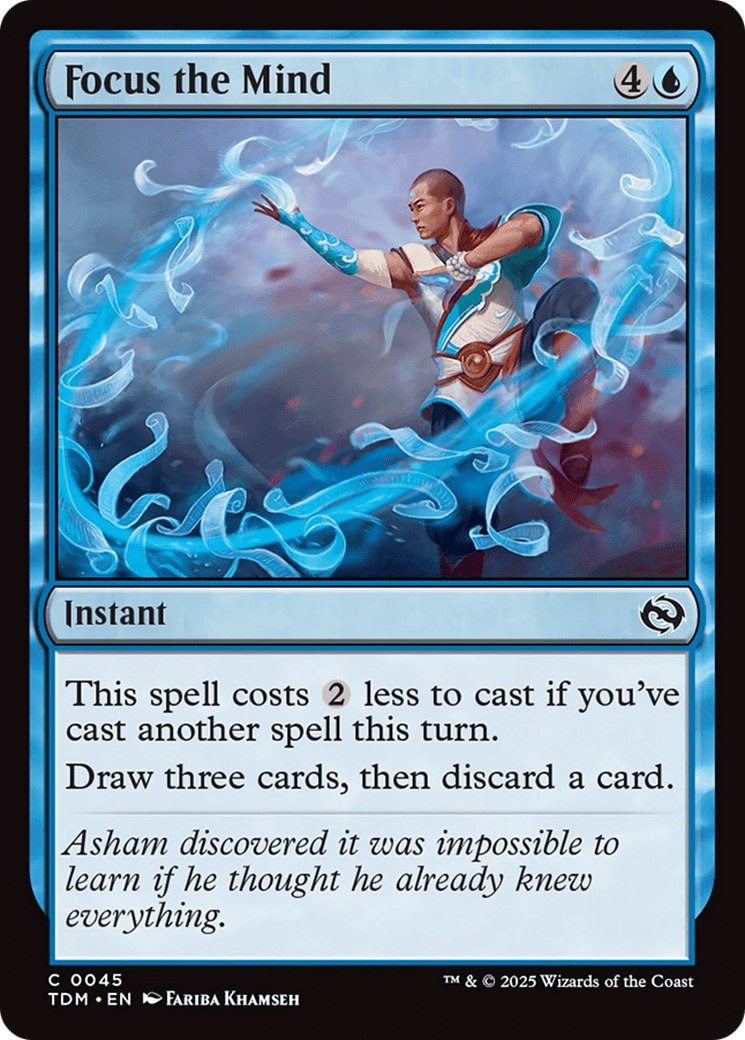 Focus the Mind (045) [Tarkir: Dragonstorm]