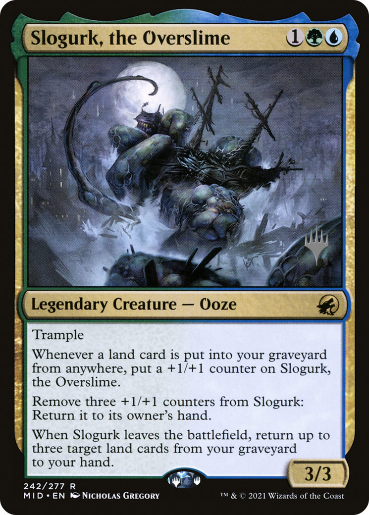Slogurk, the Overslime (Promo Pack) [Innistrad: Midnight Hunt Promos] Foil