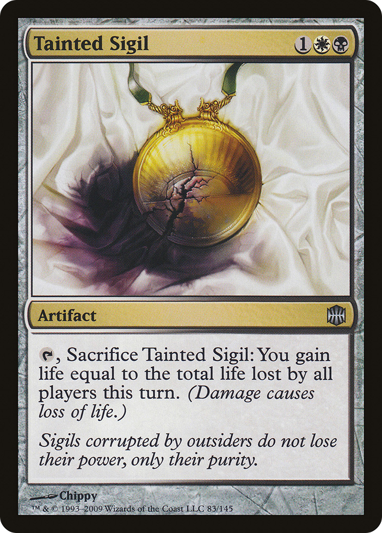 Tainted Sigil [Alara Reborn] Foil