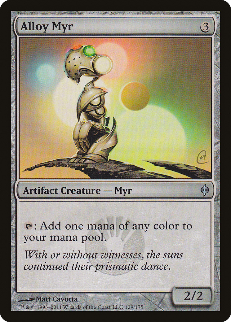 Alloy Myr [New Phyrexia] Foil