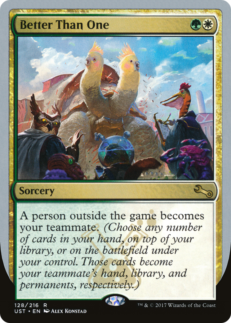 Better Than One [Unstable] Foil