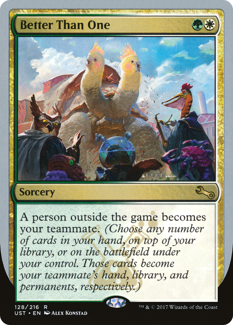 Better Than One [Unstable] Foil
