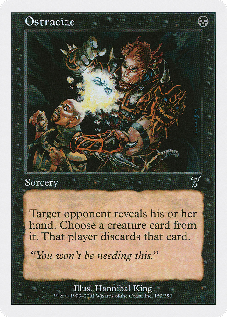 Ostracize [Seventh Edition] Foil
