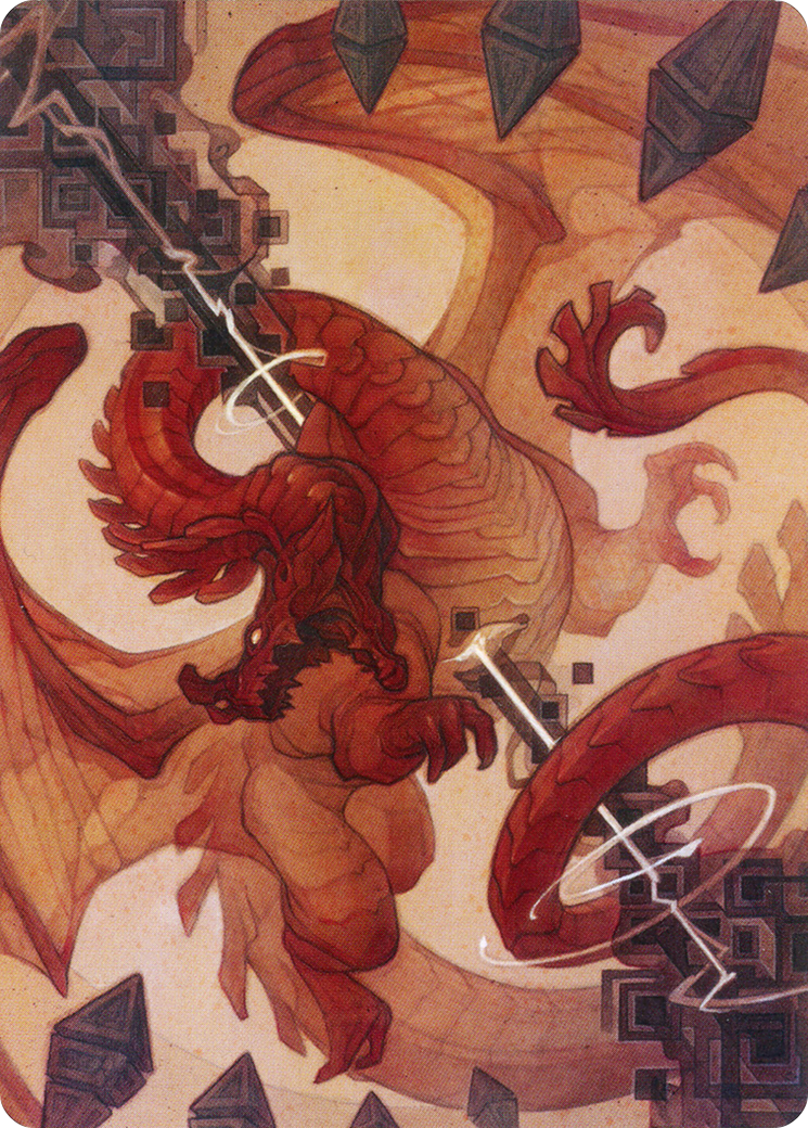 Soul Shatter // Soul Shatter (AZNR-062) - Zendikar Rising Art Series (Borderless) Foil