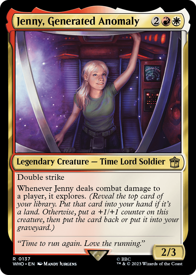 Jenny, Generated Anomaly [Doctor Who] Foil