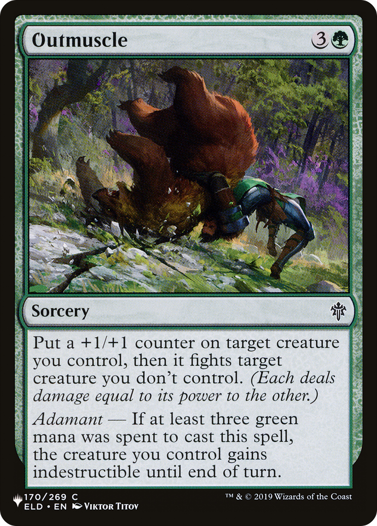 Outmuscle |  (ELD-170) [The List]