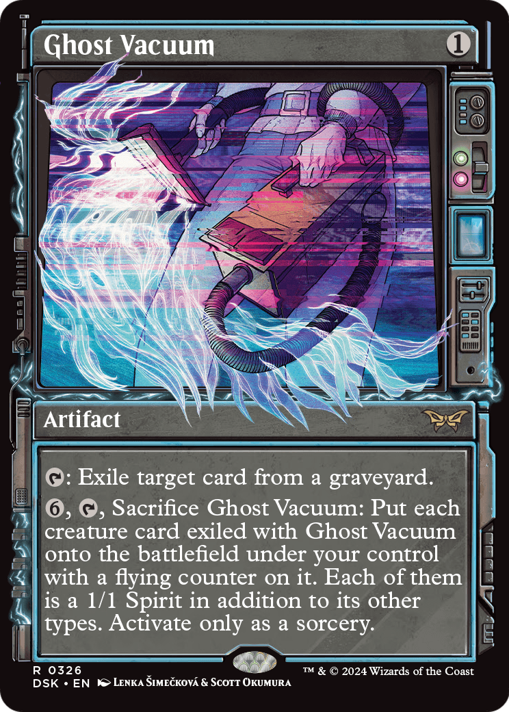 Ghost Vacuum (Showcase) [Duskmourn: House of Horror] Foil