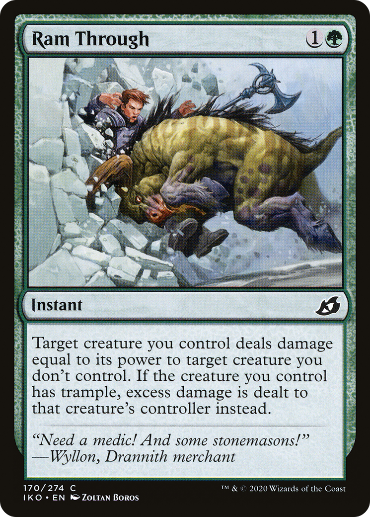 Ram Through [Ikoria: Lair of Behemoths] Foil