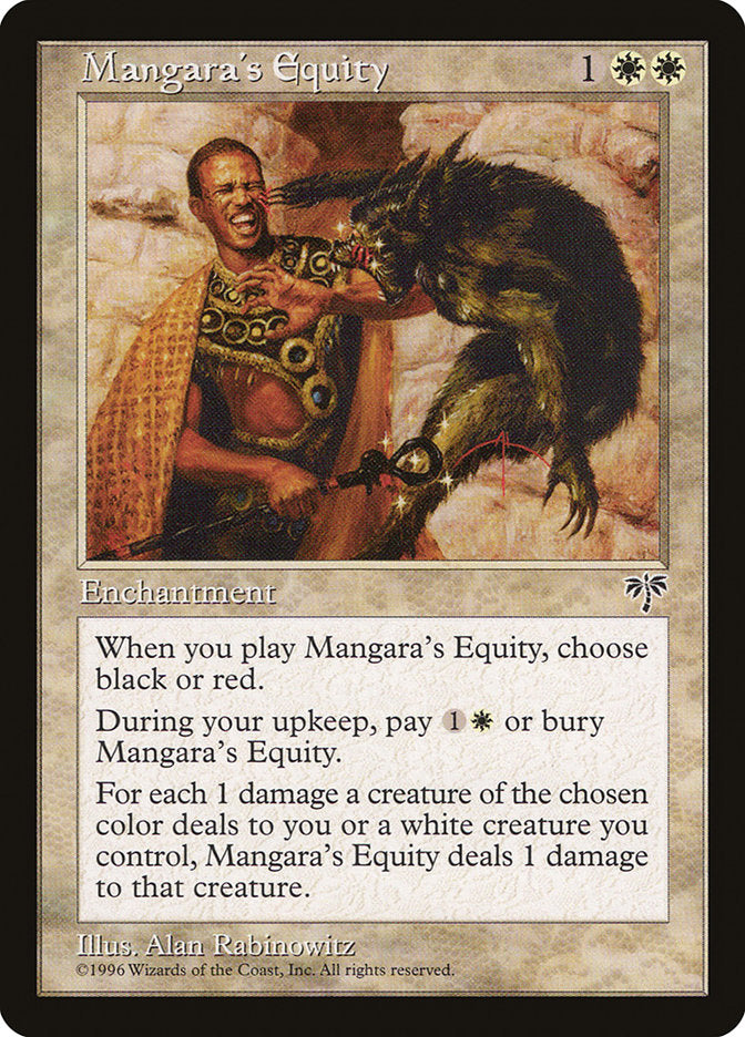 Mangara's Equity 26/350 (Mirage) 