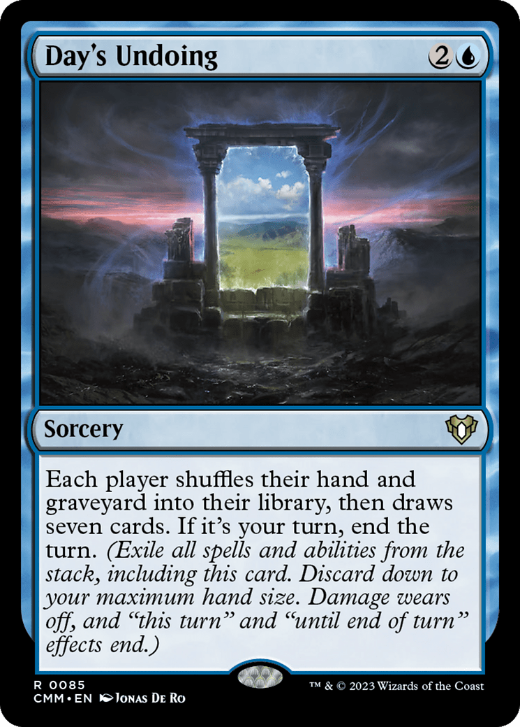 Day's Undoing [Commander Masters] Foil