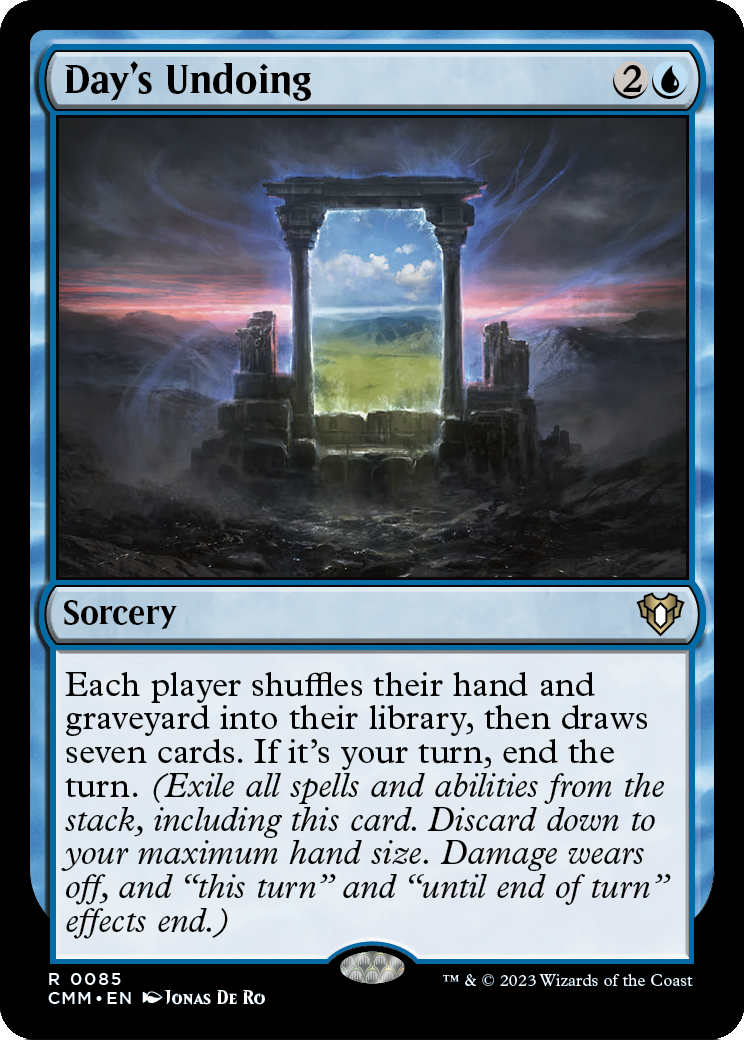 Day's Undoing [Commander Masters] Foil