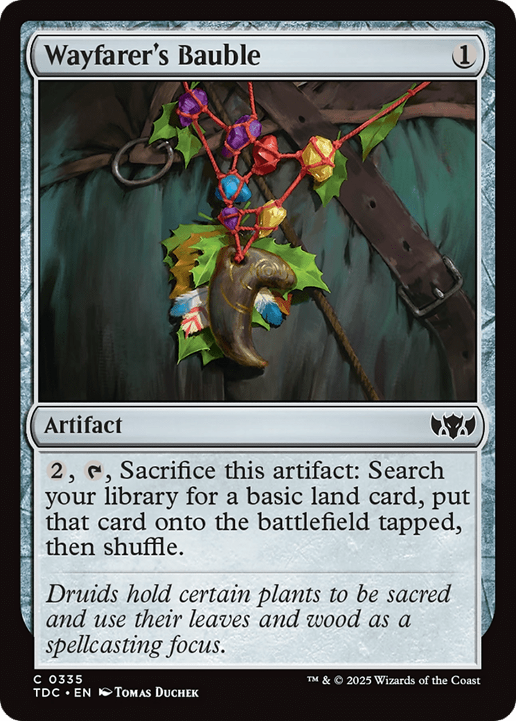 Wayfarer's Bauble (335) [Commander: Tarkir: Dragonstorm]
