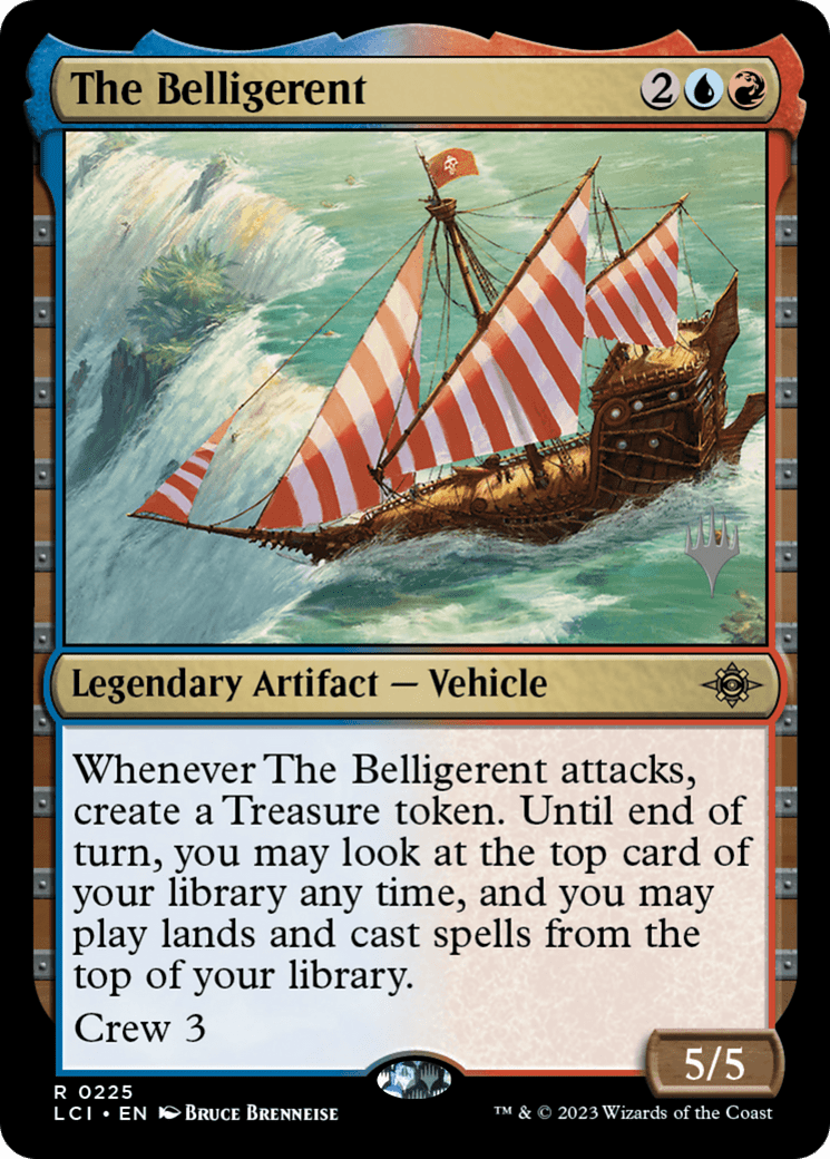 The Belligerent (Promo Pack) [The Lost Caverns of Ixalan Promos] Foil