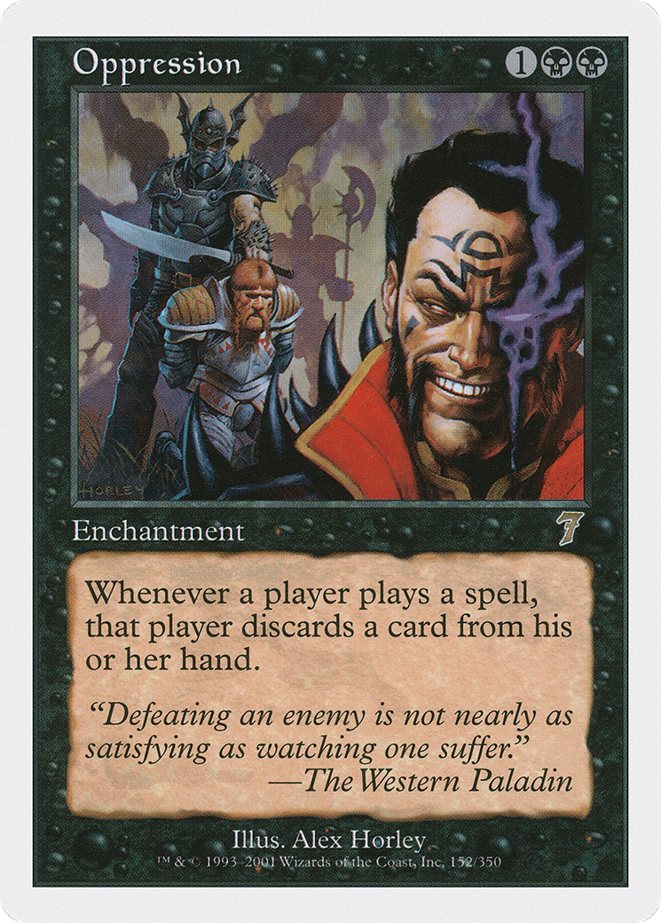 Oppression [Seventh Edition] Foil