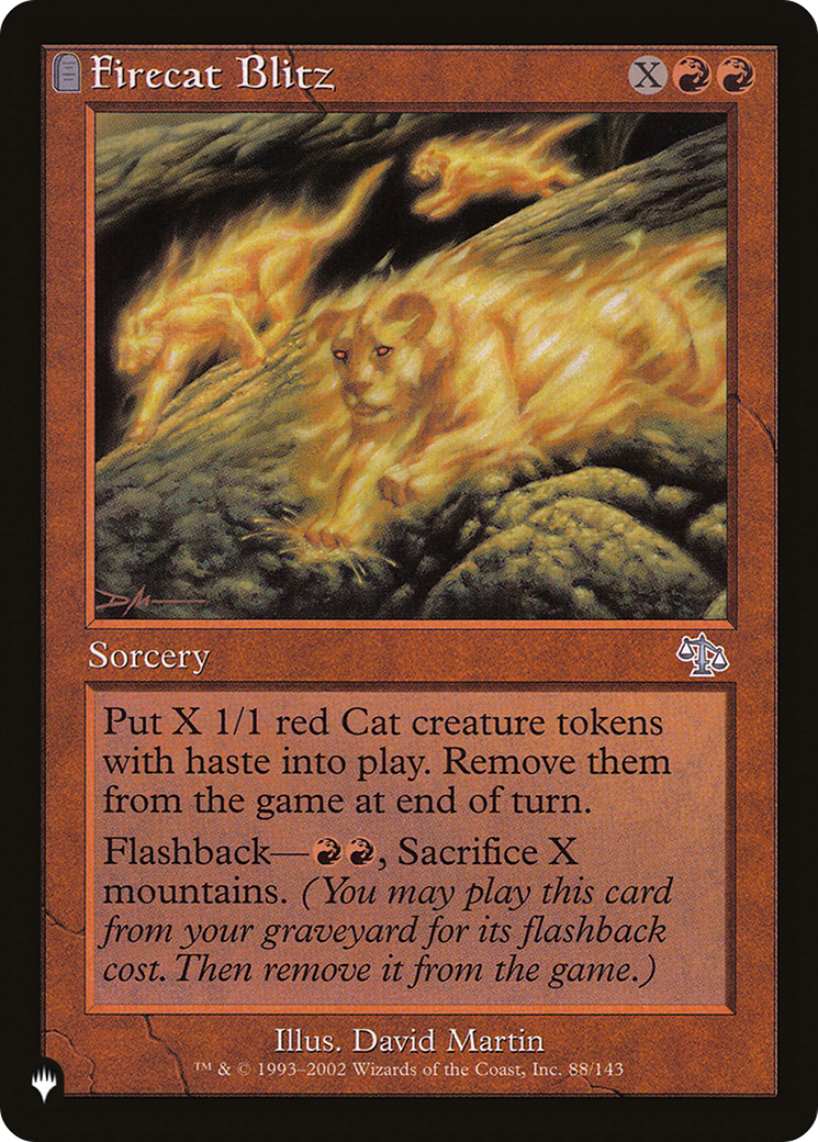Firecat Blitz |  (JUD-88) [The List]