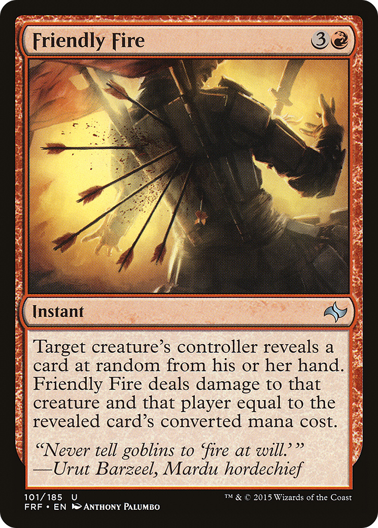 Friendly Fire [Fate Reforged] Foil
