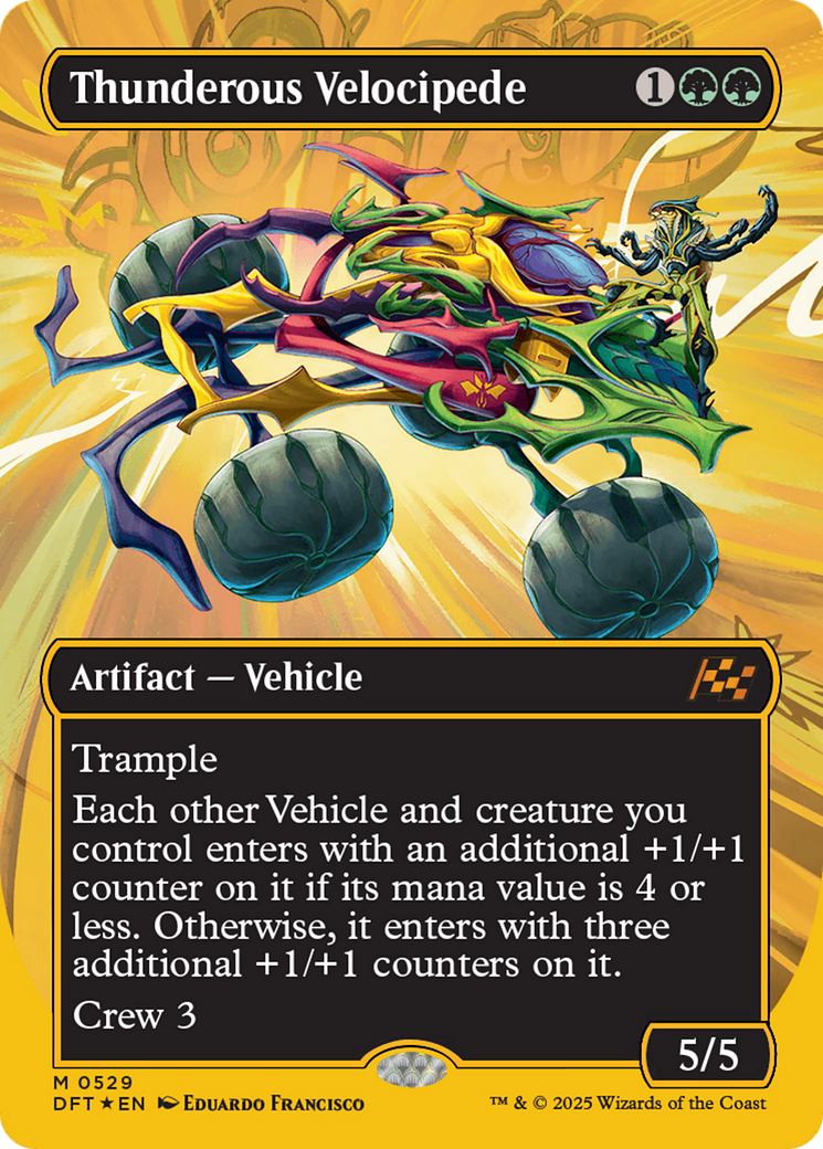 Thunderous Velocipede |  Foil (529) [Aetherdrift]