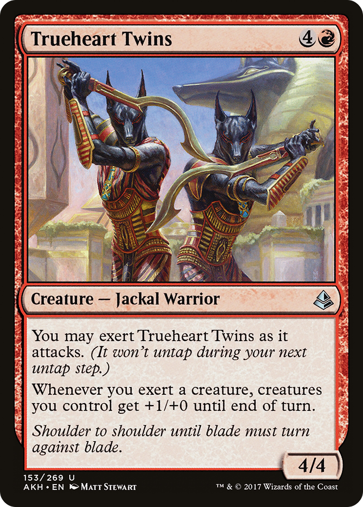 Trueheart Twins [Amonkhet] Foil