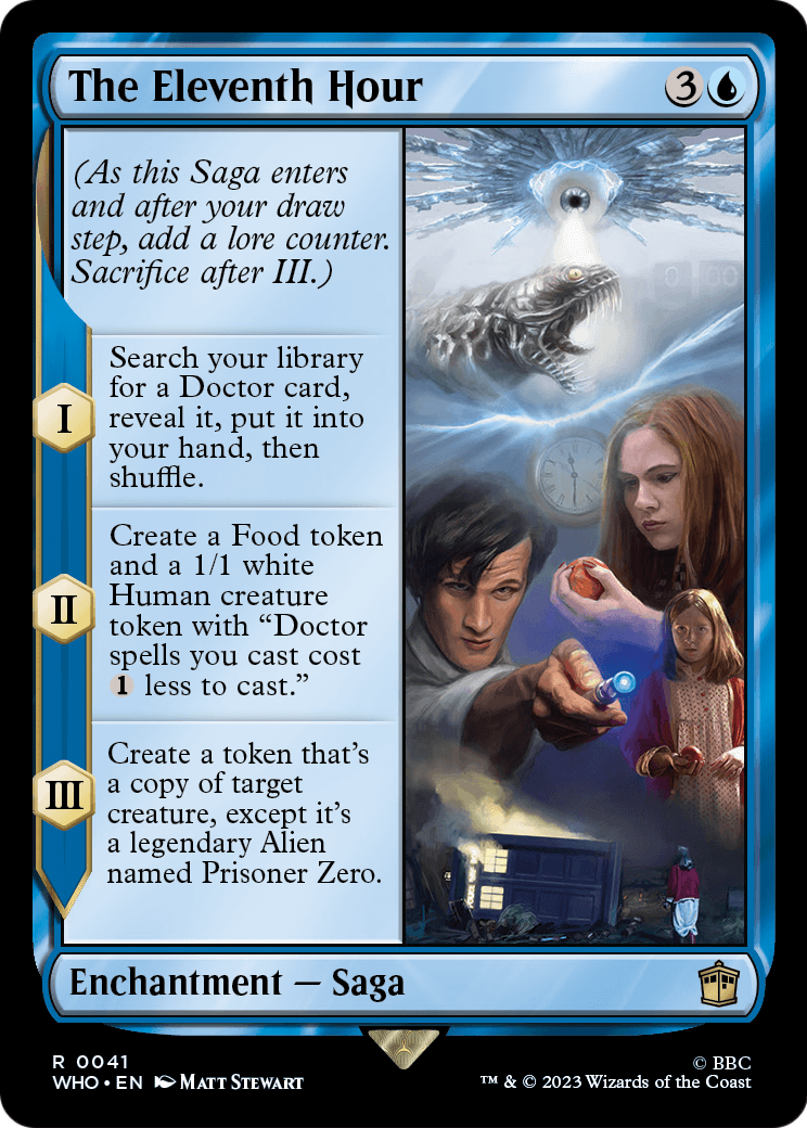 The Eleventh Hour [Doctor Who] Foil