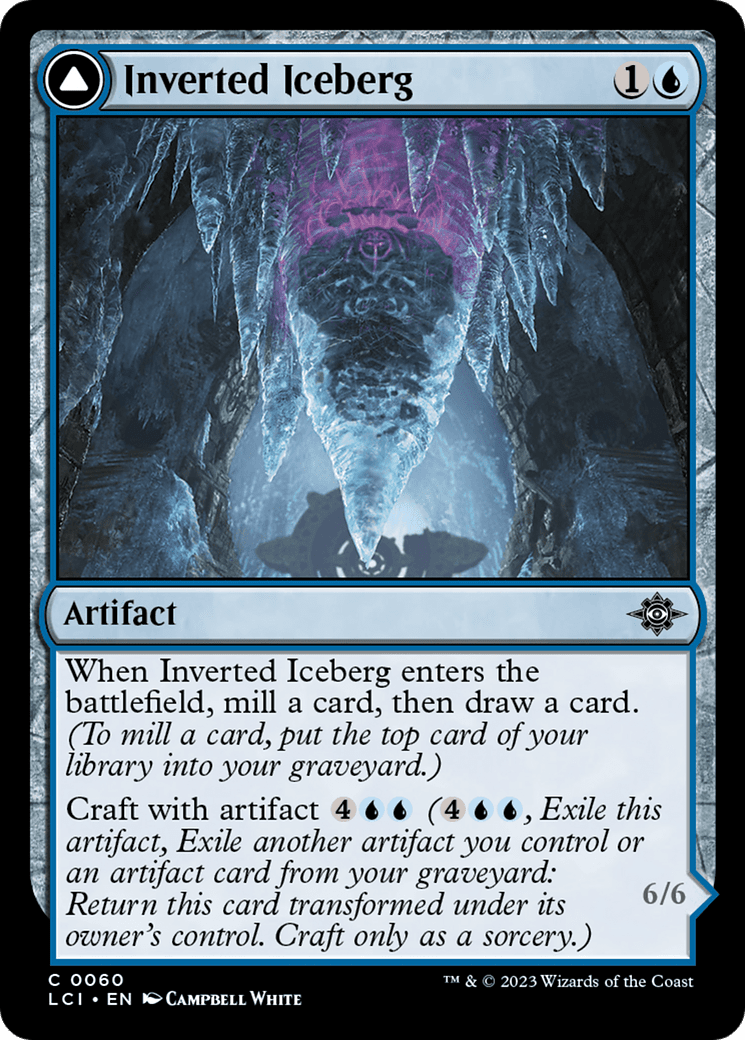Inverted Iceberg [The Lost Caverns of Ixalan] Foil