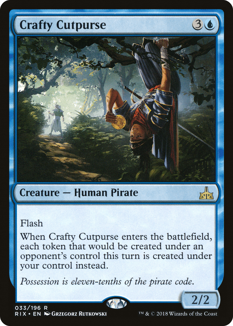 Crafty Cutpurse [Rivals of Ixalan] Foil
