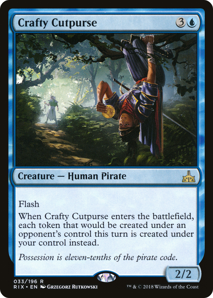 Crafty Cutpurse [Rivals of Ixalan] Foil