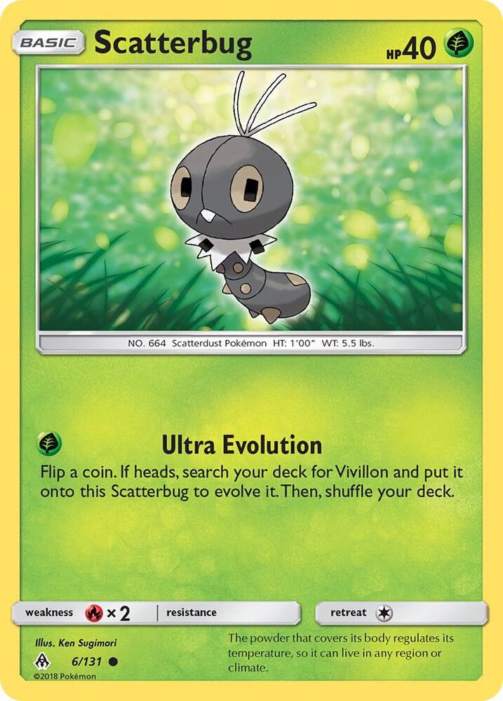 Scatterbug 6/131 (SM - Forbidden Light) 