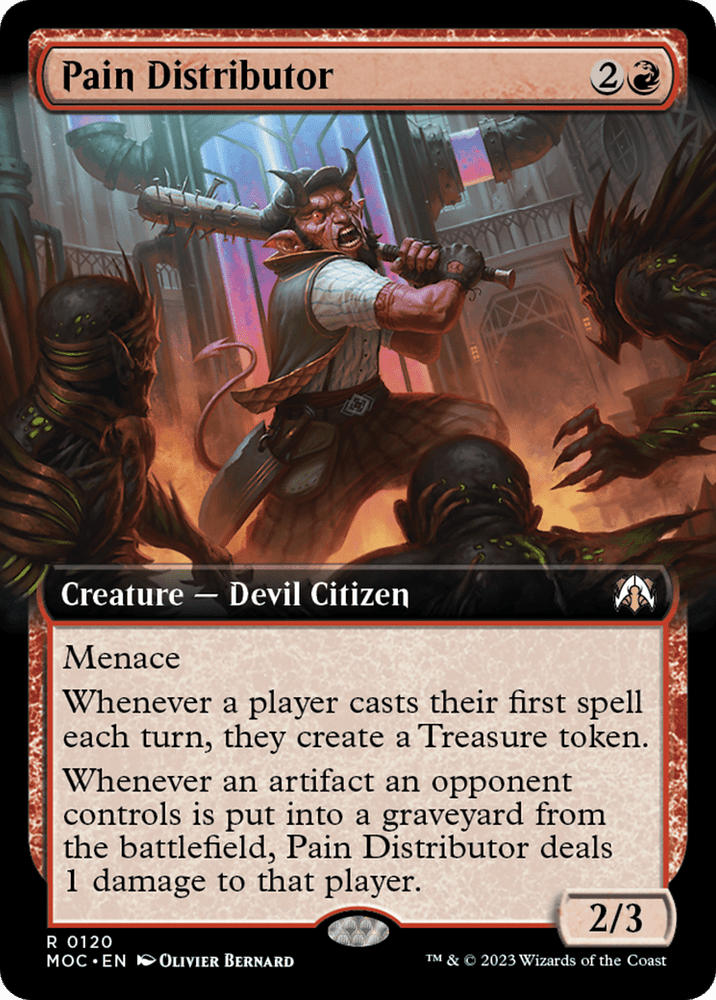 Pain Distributor (Extended Art) [March of the Machine Commander]