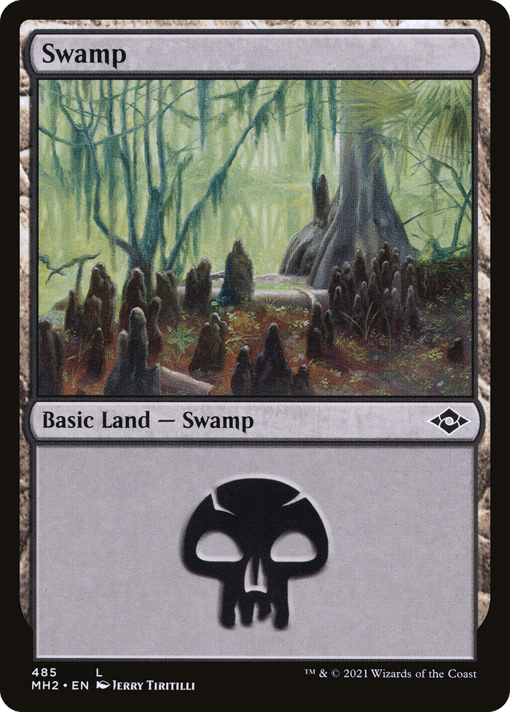 Swamp (485) [Modern Horizons 2] Foil