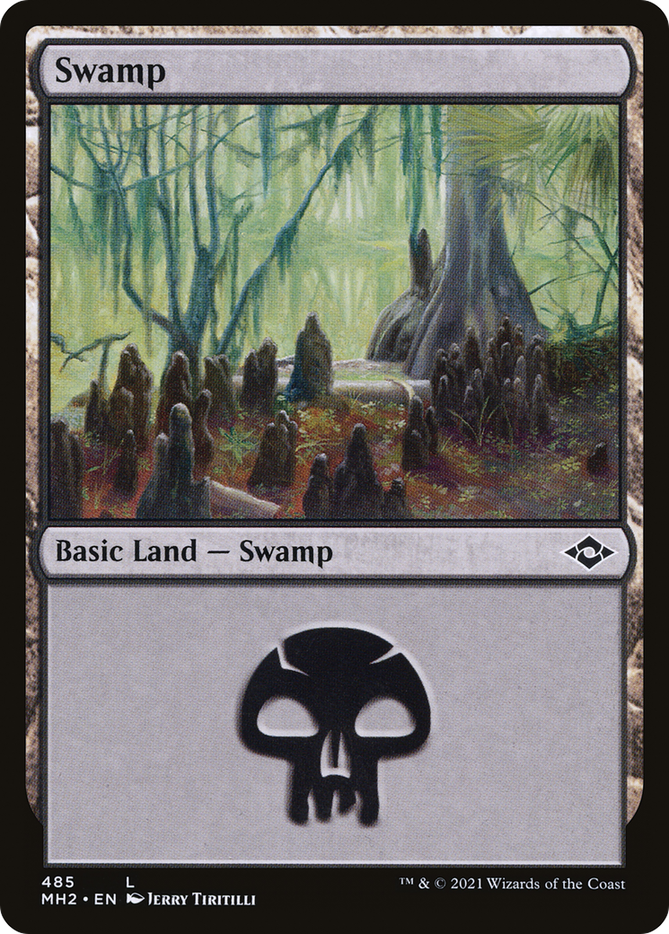 Swamp (485) [Modern Horizons 2] Foil