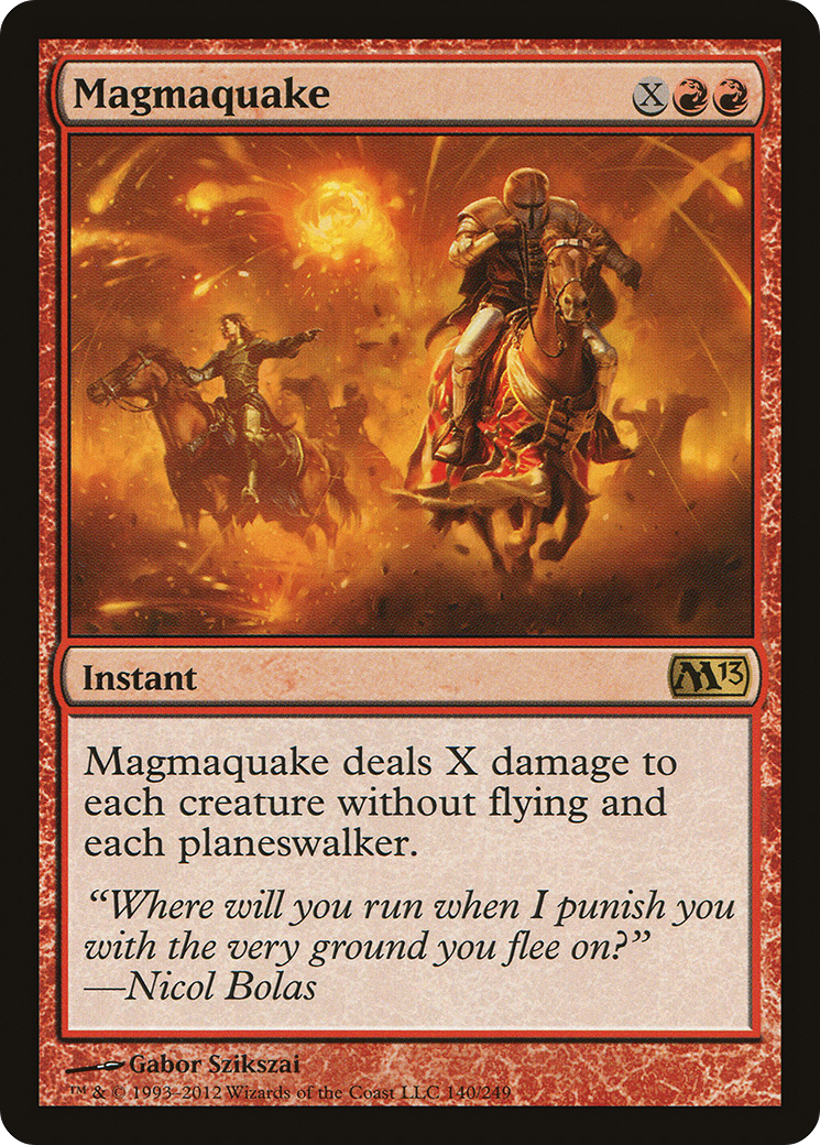 Magmaquake [Magic 2013] Foil
