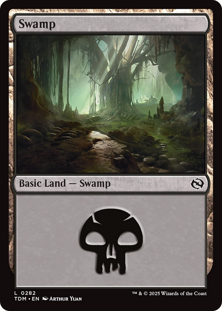 Swamp (0282) (282) [Tarkir: Dragonstorm]