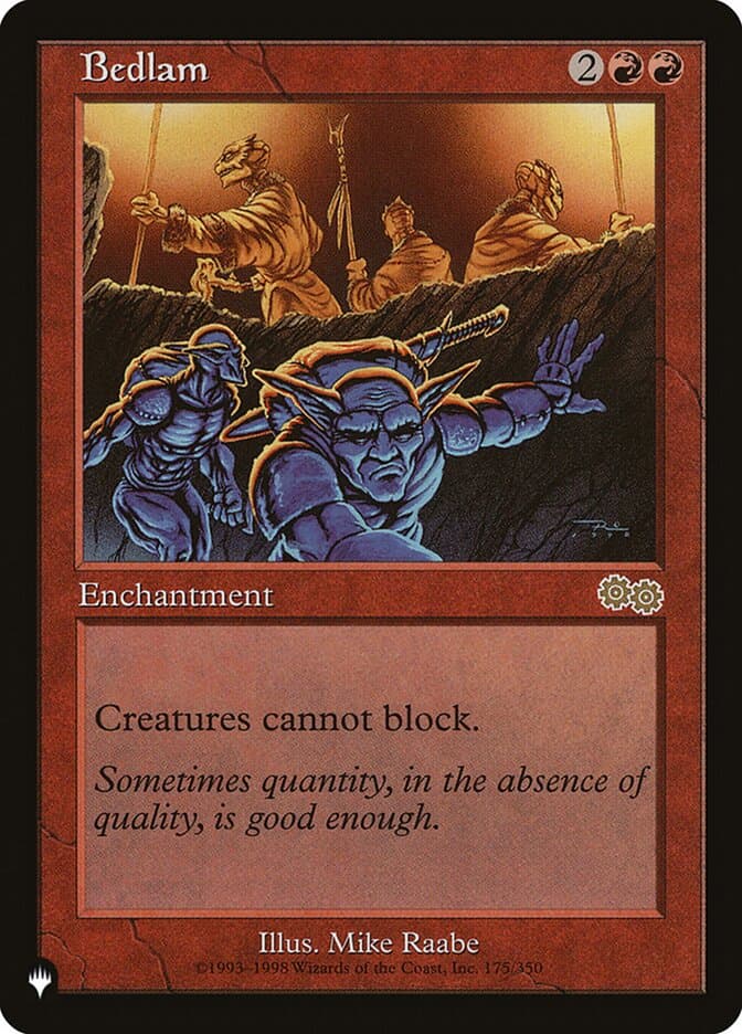 Bedlam |  (USG-175) [The List]