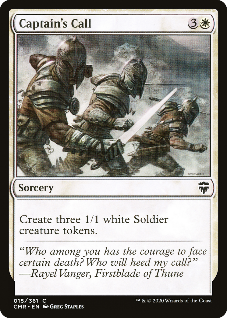 Captain's Call [Commander Legends] Foil