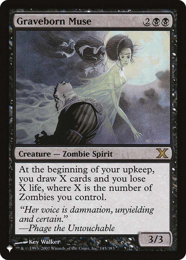 Graveborn Muse |  (10E-145) [The List]