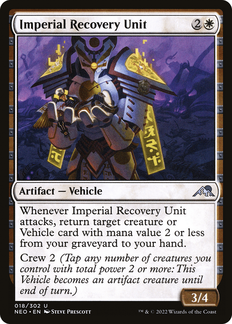 Imperial Recovery Unit [Kamigawa: Neon Dynasty] Foil