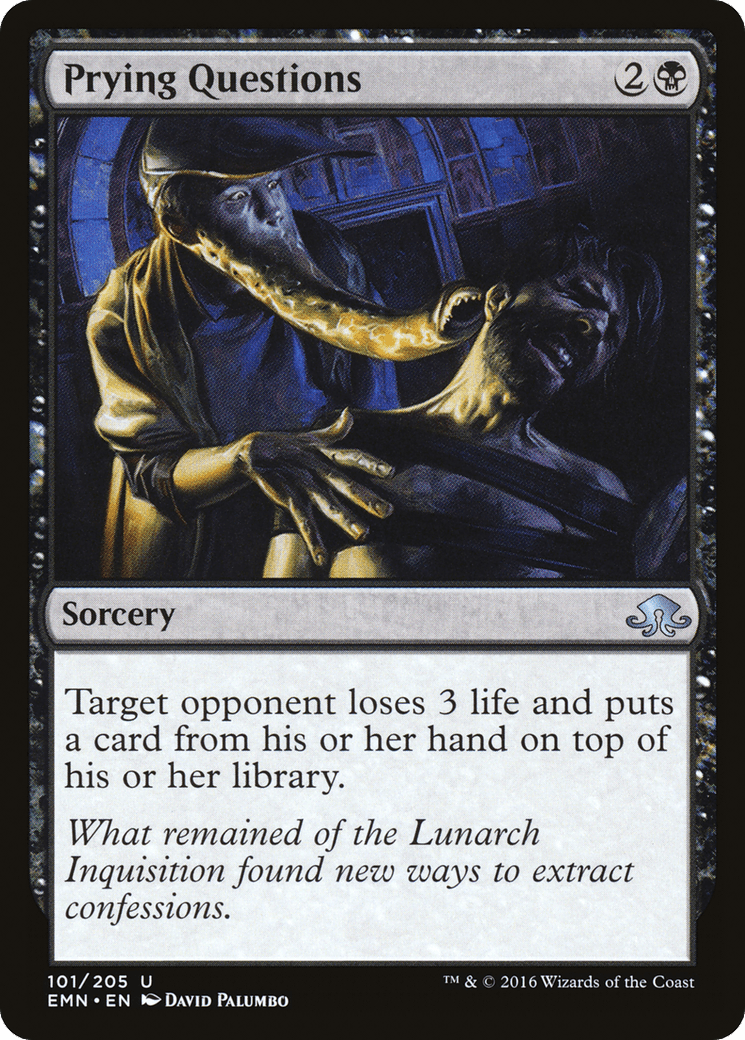 Prying Questions [Eldritch Moon] Foil