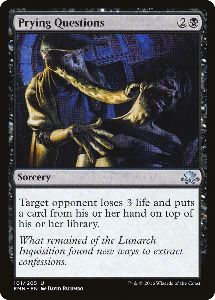 Prying Questions [Eldritch Moon] Foil