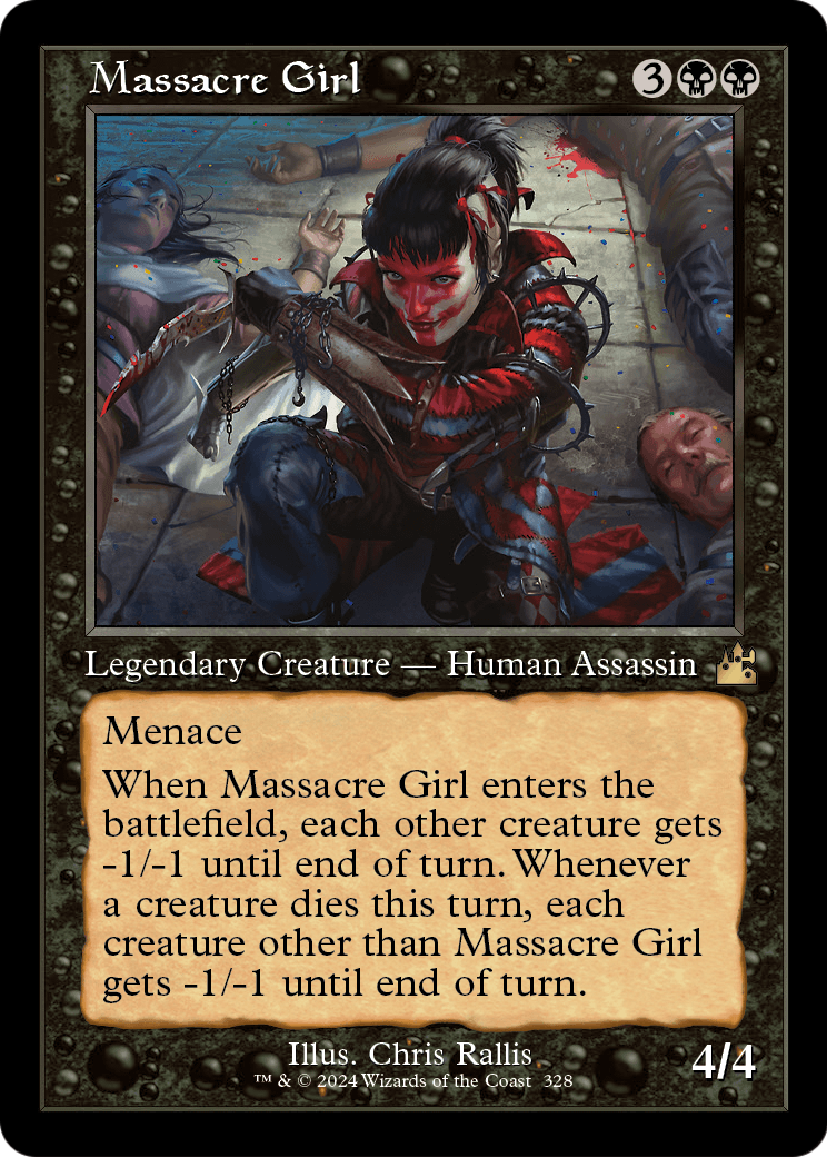 Massacre Girl (Retro) [Ravnica Remastered] Foil