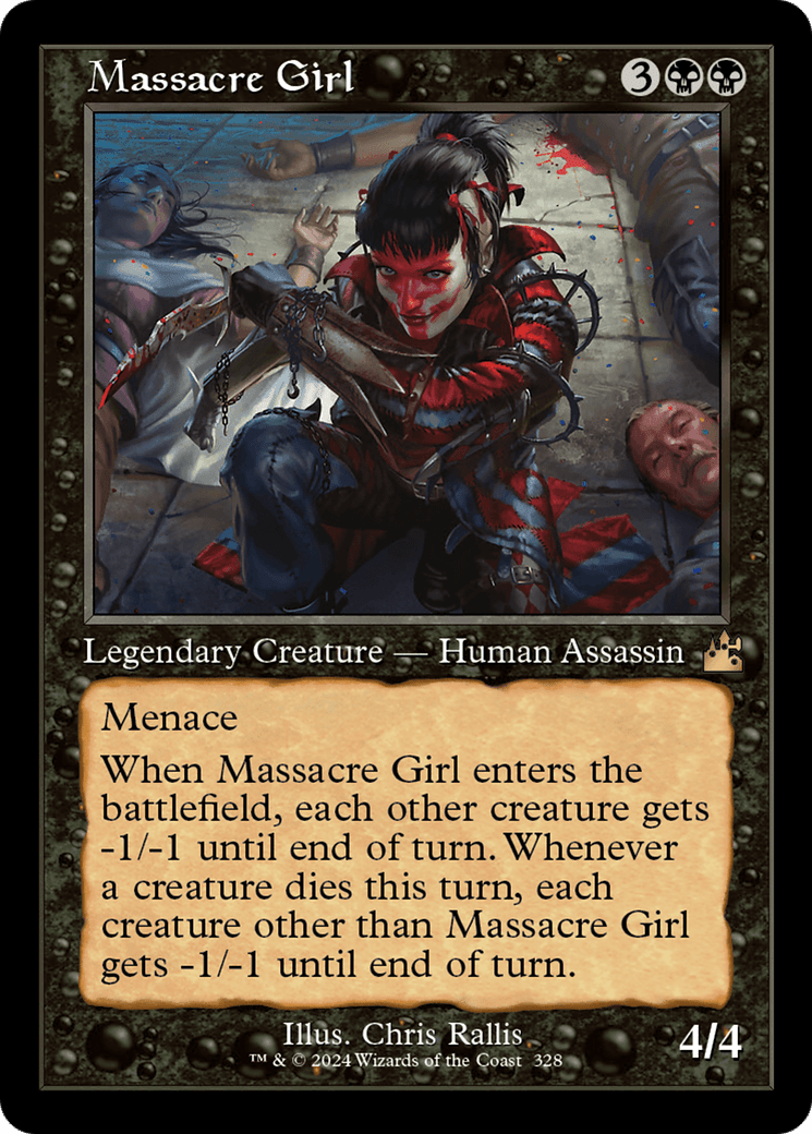 Massacre Girl (Retro) [Ravnica Remastered] Foil