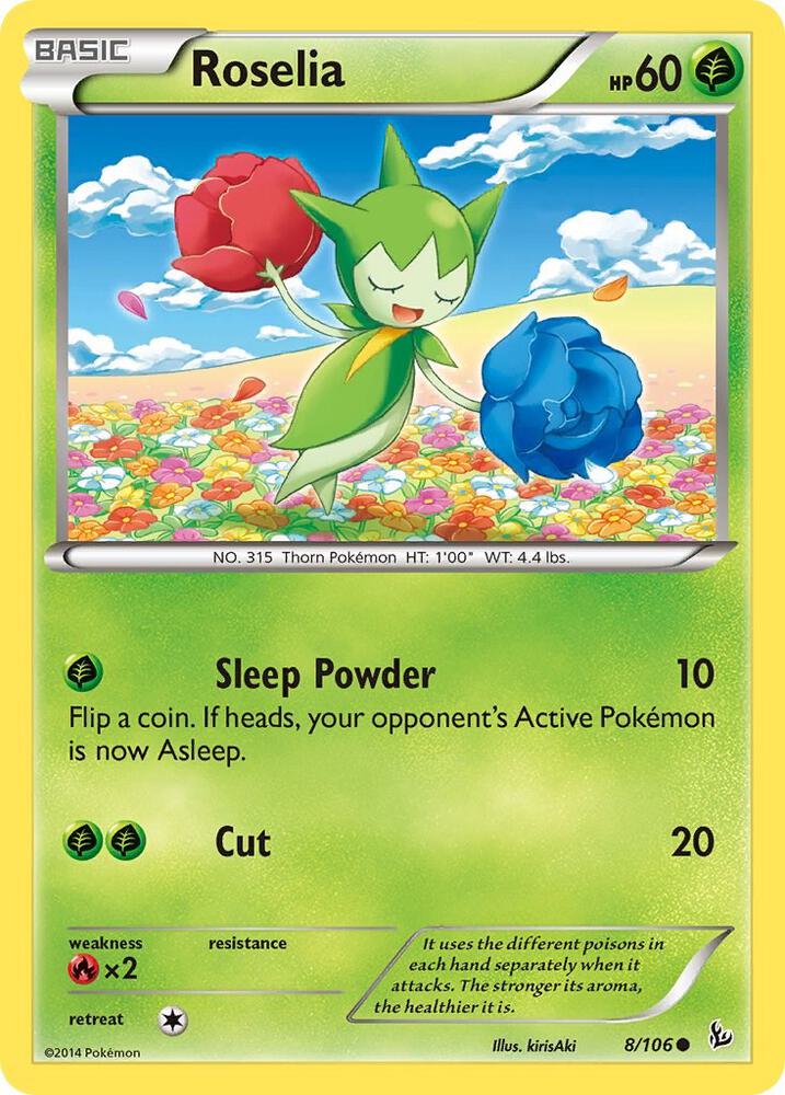 Roselia 8/106 (XY - Flashfire) 