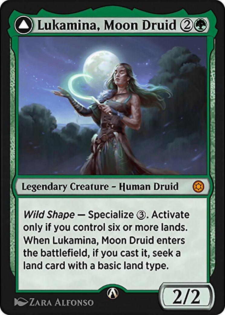 Lukamina, Moon Druid (HBG-017) - Alchemy Horizons: Baldur's Gate